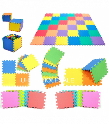 2 PACKS MULTICOLOR EVA INTERLOCKING Mat 30 x 30