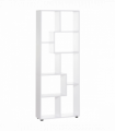 Multipurpose 8-Grid Bookshelf Decorative Shelf, Bathroom, Kitchen White