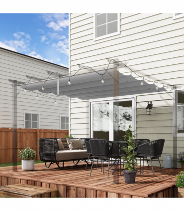 Outsunny Pergola Shade Cover Replacement Canopy for 3 x 3(m) Pergola