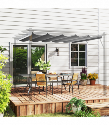 Outsunny Pergola Shade Cover Replacement Canopy for 3 x 3(m) Pergola