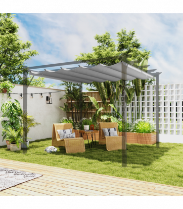 Outsunny Pergola Shade Cover Replacement Canopy for 3 x 3(m) Pergola