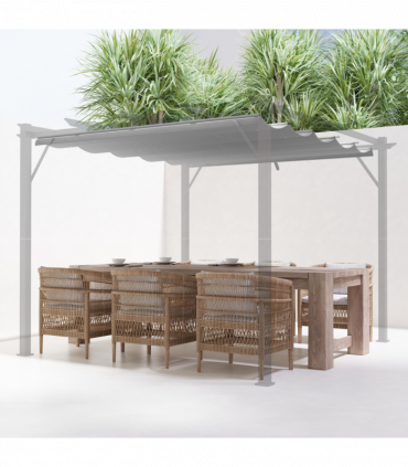 Outsunny Pergola Shade Cover Replacement Canopy for 3 x 3(m) Pergola