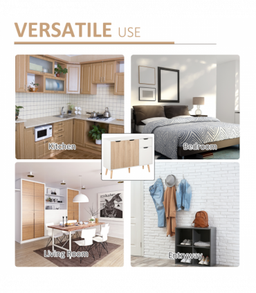 Storage Cabinet Sideboard with Drawer Bedroom, Living Room, Home Office