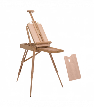 Tripod Art Easel Wooden Drawing Board Workstation Folding French Sketch HOMCOM