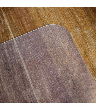 Valuemat? Basic Vinyl Rectangular Multi-Purpose Floor Protection Mat for Hard Floors - 90 x 120cm