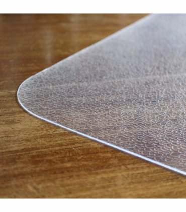 Valuemat? Basic Vinyl Rectangular Multi-Purpose Floor Protection Mat for Hard Floors - 90 x 120cm