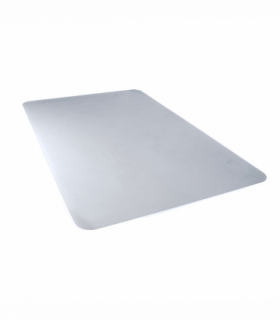 Valuemat? Basic Vinyl Rectangular Multi-Purpose Floor Protection Mat for Low Pile Carpets - 90 x 120cm