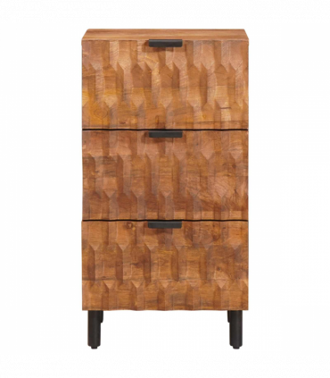 vidaXL Sideboard with Drawer Acacia Brown Finish 40 x 33.5 x 75 cm