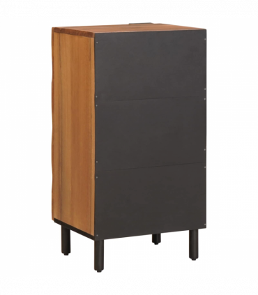 vidaXL Sideboard with Storage Acacia Brown Finish 40 x 33.5 x 75 cm