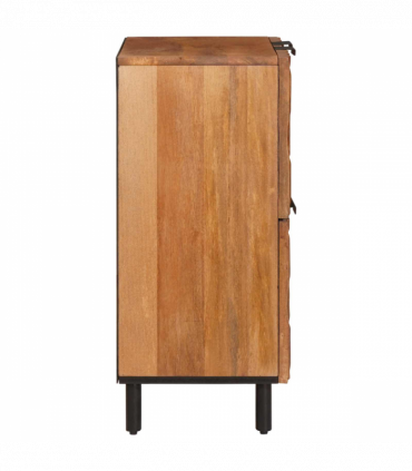 vidaXL Sideboard with Storage Acacia Brown Finish 60 x 33.5 x 75 cm