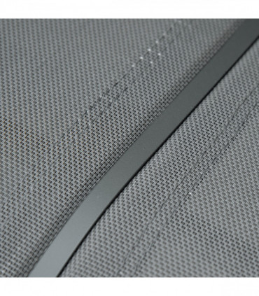 Outsunny 3-Seat Glider Rocking Chair for 3 People Garden Bench Grey