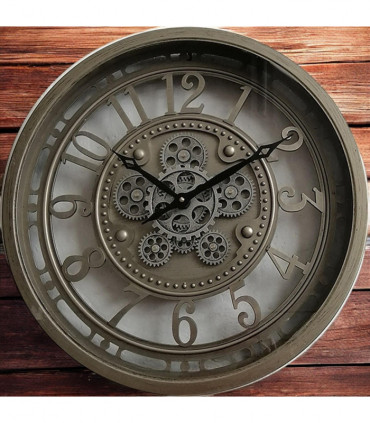 46CM GEAR CLOCK