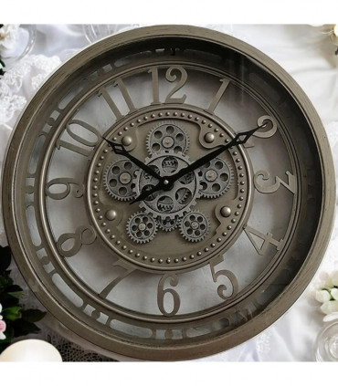 46CM GEAR CLOCK