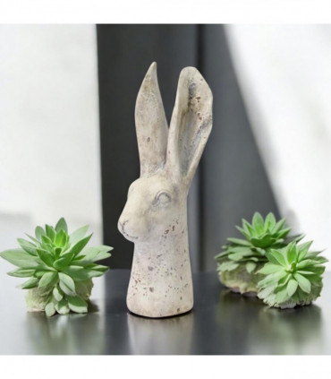 29CM CREAM RESIN RABBIT