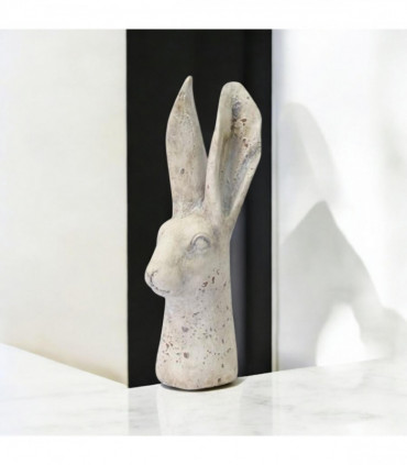 29CM CREAM RESIN RABBIT