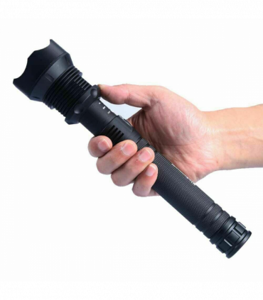 USB Recharge LED Flashlight 3 Lighting Modes Outdoor Camping Hiking Flashlight Work Light