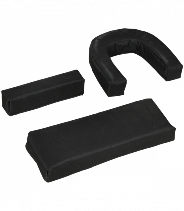 Outsunny Folding Sun Lounger Set of 2 Reclining Chair with Reading Hole Black