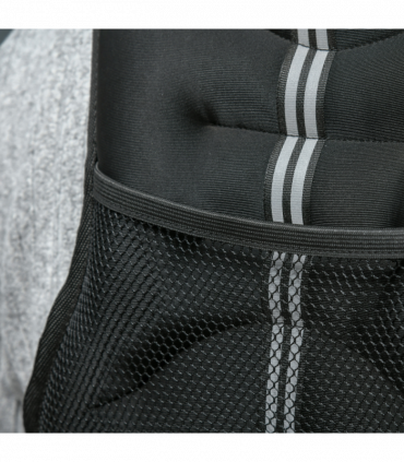 HOMCOM 5KG Weighted Vest with Adjustable Straps, Pocket, Reflective Strips