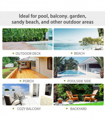 Garden Furniture Dining Set - Black PE Rattan Steel 150cmx80cmx74cm 7pc