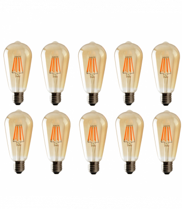 Light Bulb 10Pack E27 LED Edi