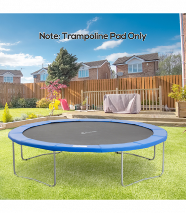 12ft Trampoline Pad Surround Pad Thick Foam Replacement Spare Blue