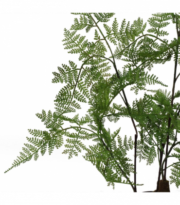 150cm Artificial Natural Moss Base Fern Foliage Plant with Copper Metal Plater