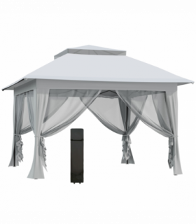 3.6 x 3m Foldable Pop-up Party Steel Frame Oxford w/ Roller Bag