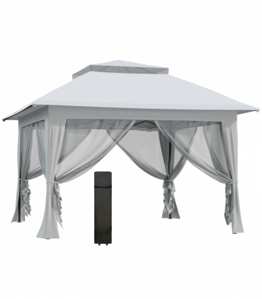 3.6 x 3m Foldable Pop-up Party Steel Frame Oxford w/ Roller Bag