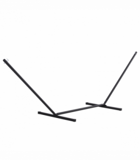Metal Black 3.6m Long Hammock Stand Frame Replacement Garden Outdoor Patio