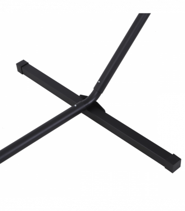 Metal Black 3.6m Long Hammock Stand Frame Replacement Garden Outdoor Patio