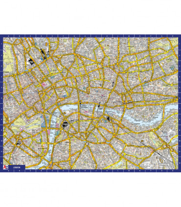 A to Z Map of  London 1000 Piece Jigsaw