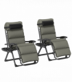 Comfort Lounger Set - Adjustable Recline, Cushioned Seating, Portable Design