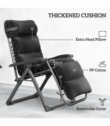 Comfort Lounger Set - Adjustable Recline, Cushioned Seating, Portable Design