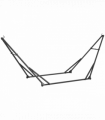 Outsunny Foldable Hammock Stand, 2 in 1 Hammock Net Stand, Hammock Chair Stand