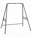 Outsunny Hammock Chair Stand Metal Frame Hammock Stand Only, Black