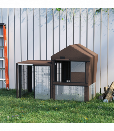 Rabbit Hutch Cover, Bunny Guinea Pig Cage Protector Water-Resistant Cover