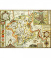 Worcestershire Historical Map 1000 Piece Jigsaw Puzzle (1610)
