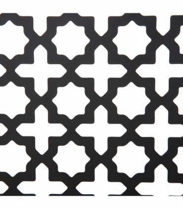 Pet Safety Gate 74-105 cm Pressure Fit Stair with Double Locking, Black Steel