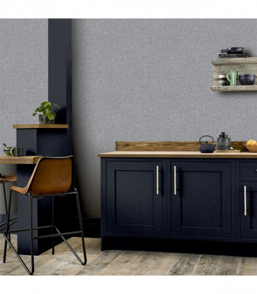 Linen Texture Mid Grey sw12