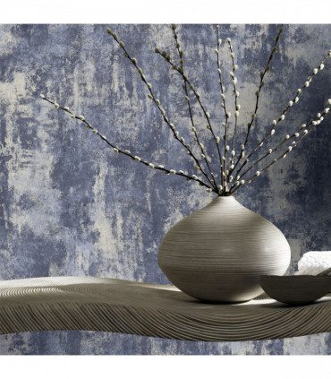 Stone Textures Navy/Silver sw12