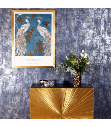 Stone Textures Navy/Silver sw12