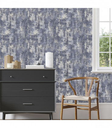 Stone Textures Navy/Silver sw12