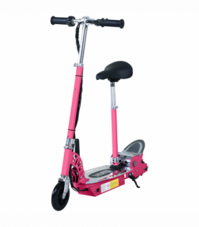 Teen Foldable Electric Scooter Electric Battery 120W w/ Brake Kickstand HOMCOM