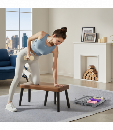 HOMCOM 6kg Dumbbell Set, Weights Fitness Dumbbells, Pink, Purple, Brown