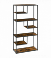 HOMCOM 7 Tier Storage Shelves, Free Standing Book Shelf for Study, Living Room