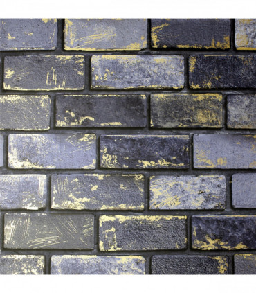 Metallic Brick Navy/Gold sw12