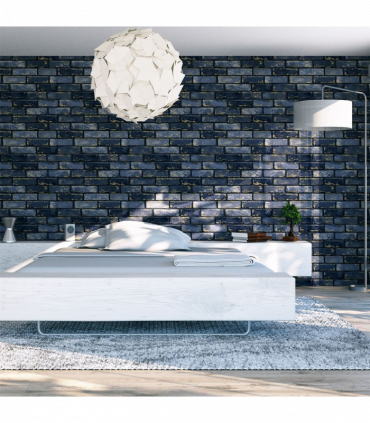 Metallic Brick Navy/Gold sw12