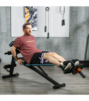 SPORTNOW Tib Bar Tibialis Trainer Fits 5cm/2" Weight Plates