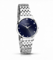 Sekonda Ladies Fashion Bling Blue Dial with Stainless Steel Bracelet Watch - 2442