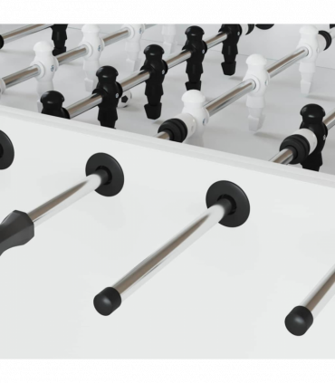 vidaXL Football Table Bearings 10 pcs Black 3 x 3 x 1.4 cm Plastic